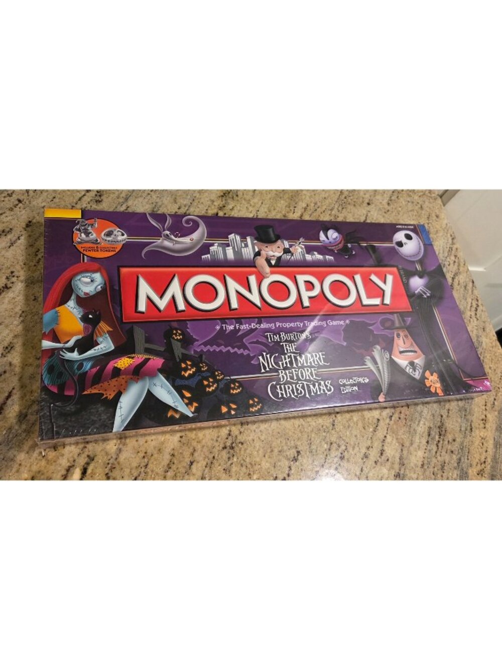 The Nightmare Before Christmas MONOPOLY game New & Sealed